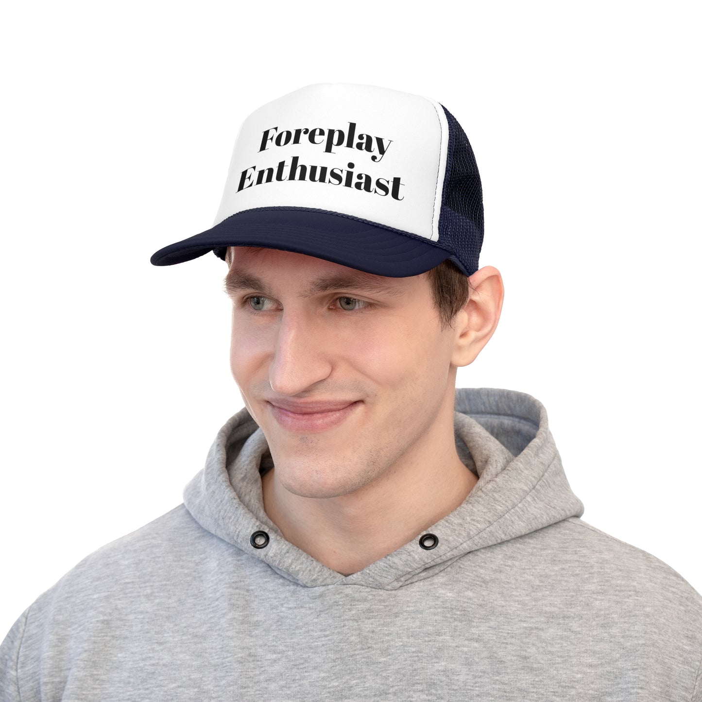 Playful Trucker Cap - "Foreplay Enthusiast" | Fun Gift, Casual Wear, Unique Hat, Party Accessory, Trendy Headwear