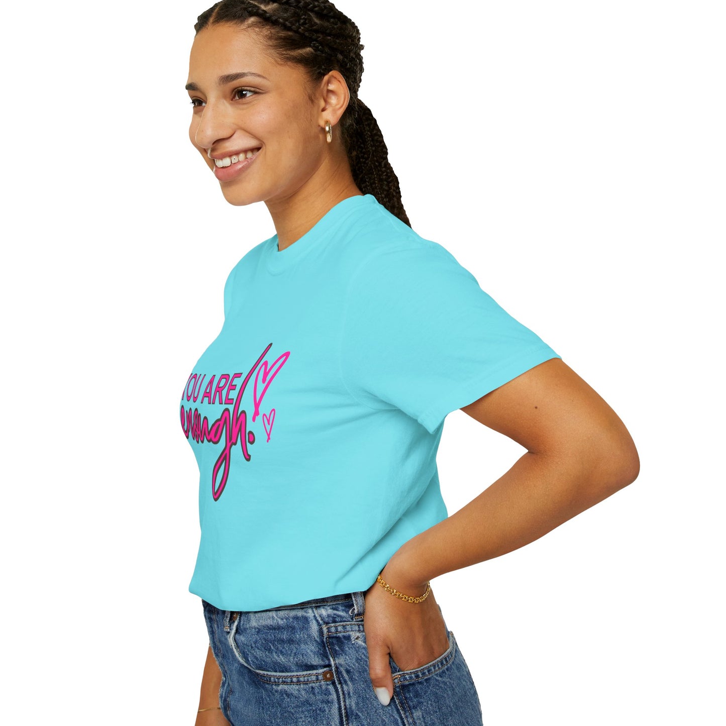 You Are Enough Unisex T-Shirt, Inspirational Tee, Self-Love Shirt, Gift for Her, Motivational Fashion