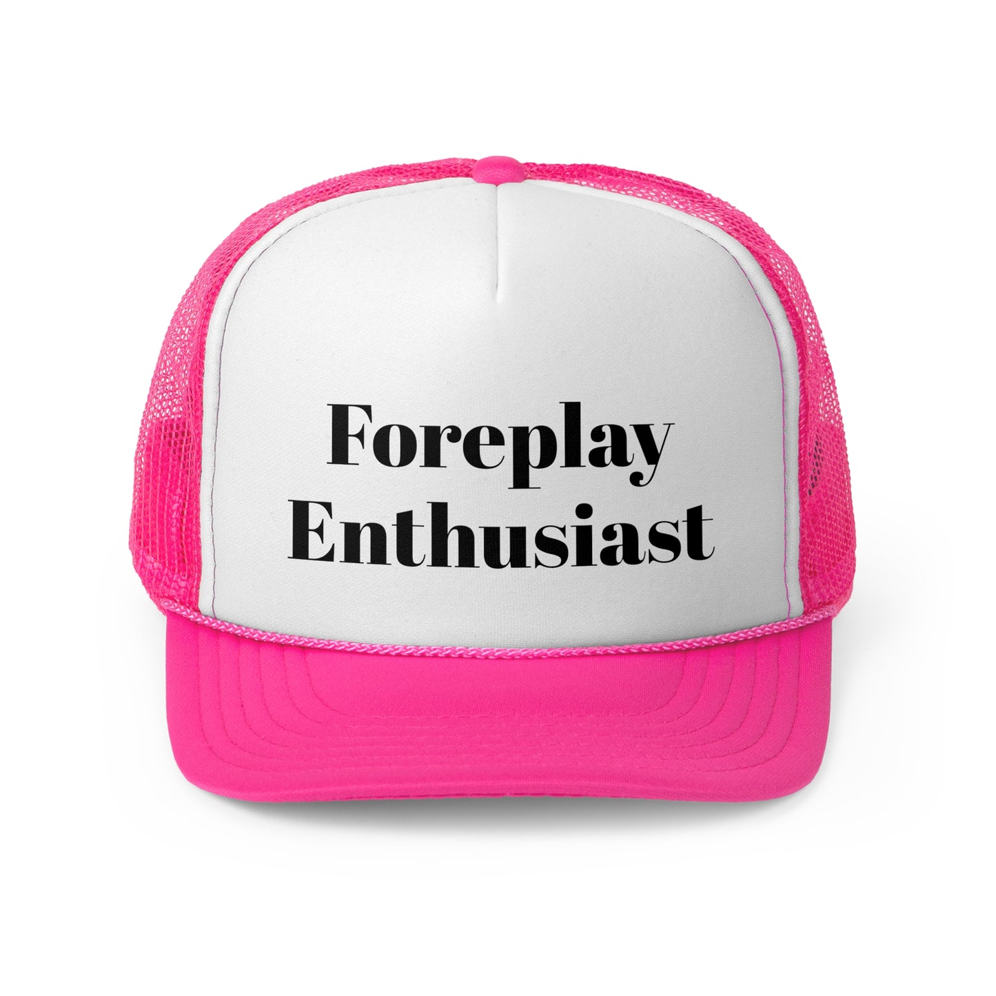 Playful Trucker Cap - "Foreplay Enthusiast" | Fun Gift, Casual Wear, Unique Hat, Party Accessory, Trendy Headwear