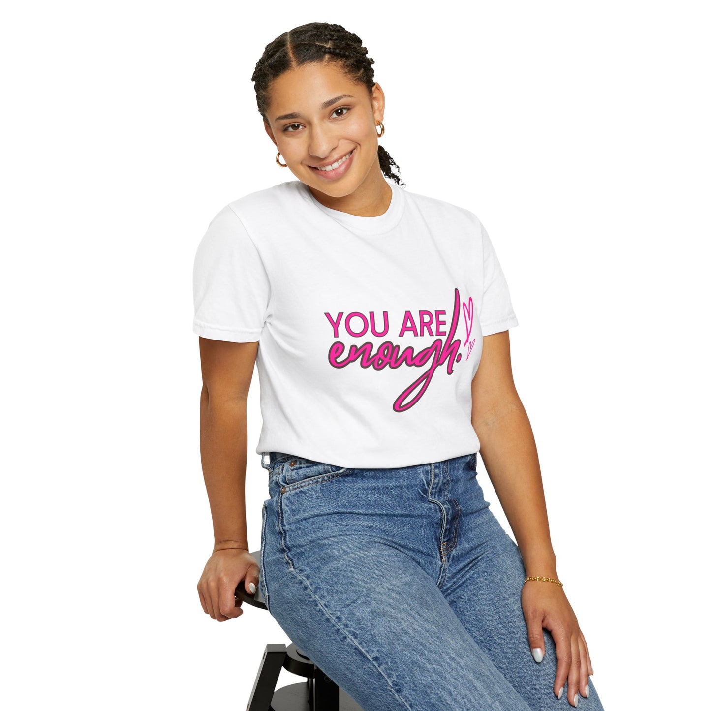 You Are Enough Unisex T-Shirt, Inspirational Tee, Self-Love Shirt, Gift for Her, Motivational Fashion