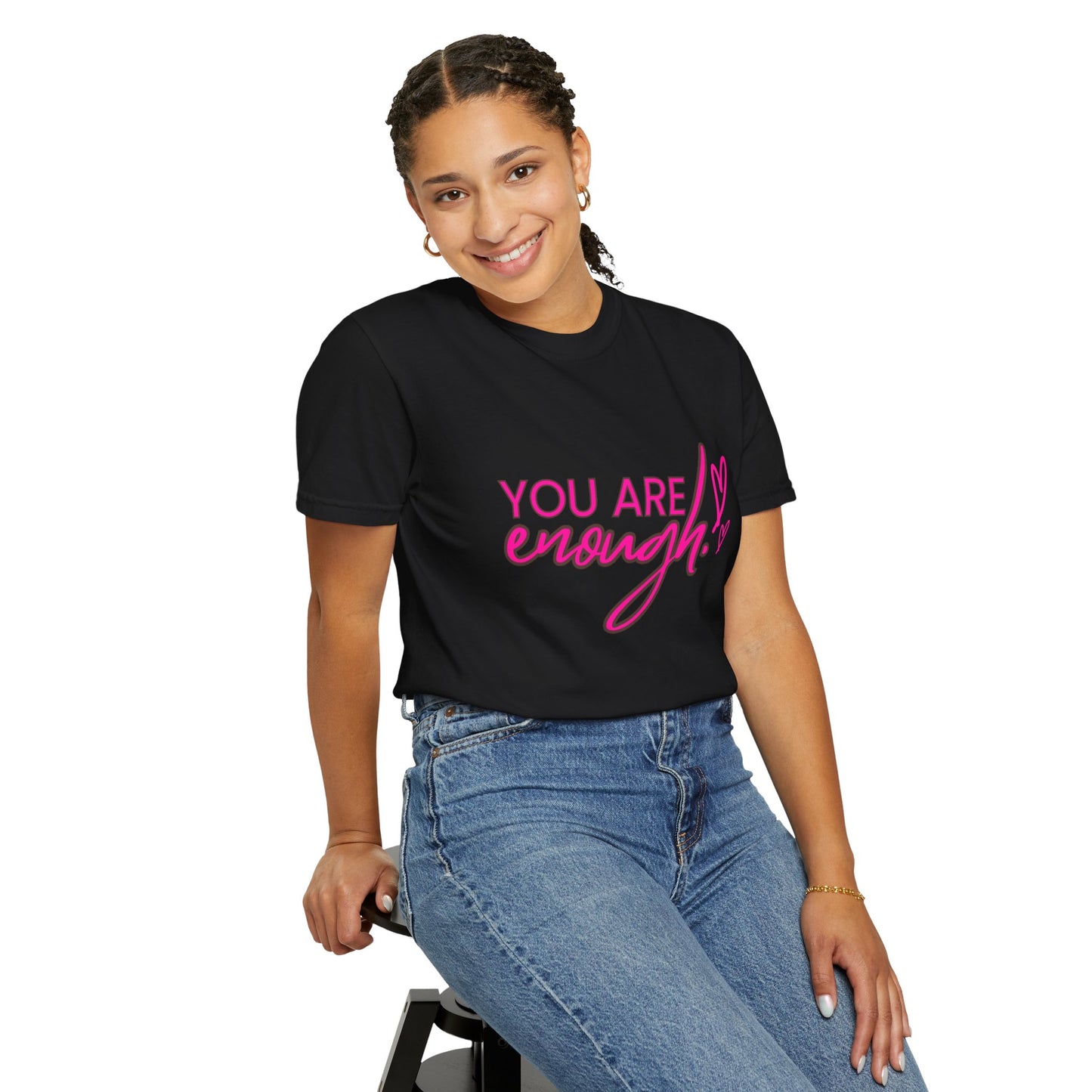 You Are Enough Unisex T-Shirt, Inspirational Tee, Self-Love Shirt, Gift for Her, Motivational Fashion