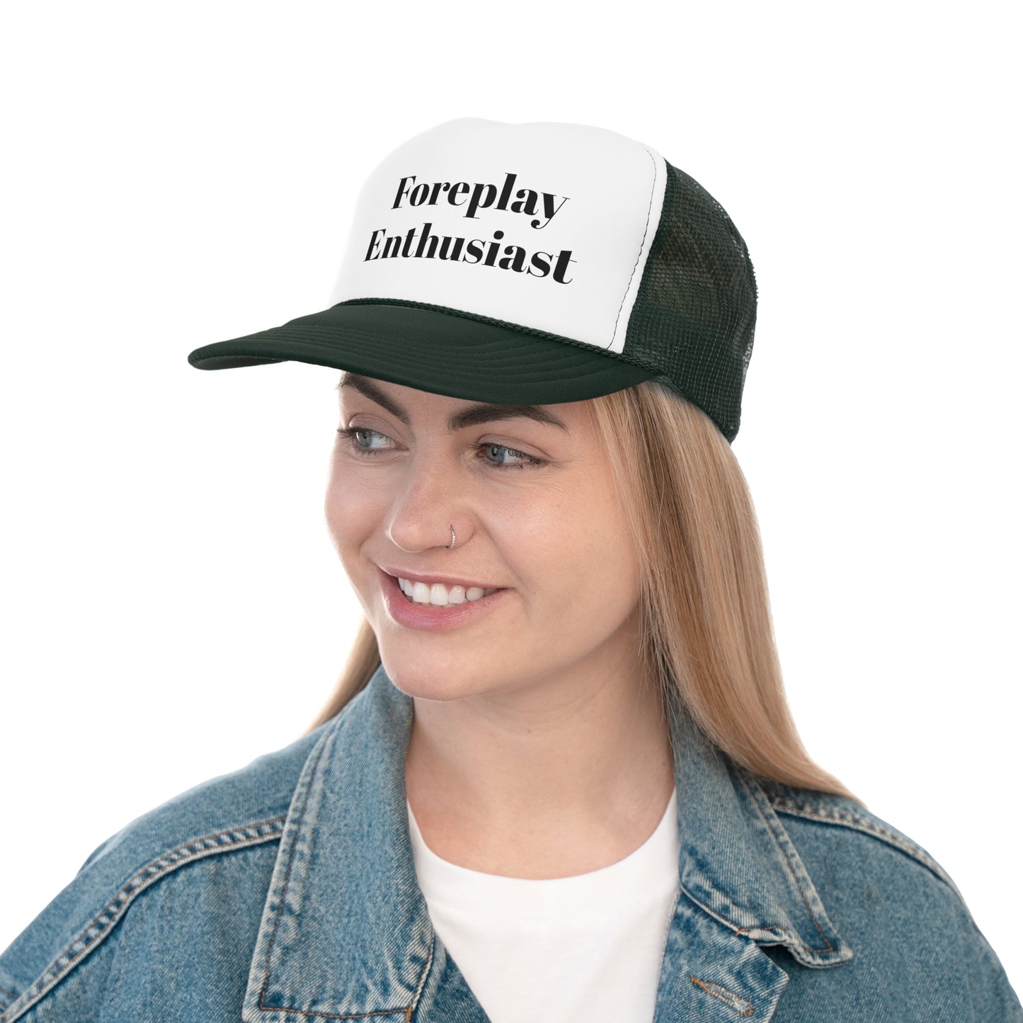 Playful Trucker Cap - "Foreplay Enthusiast" | Fun Gift, Casual Wear, Unique Hat, Party Accessory, Trendy Headwear
