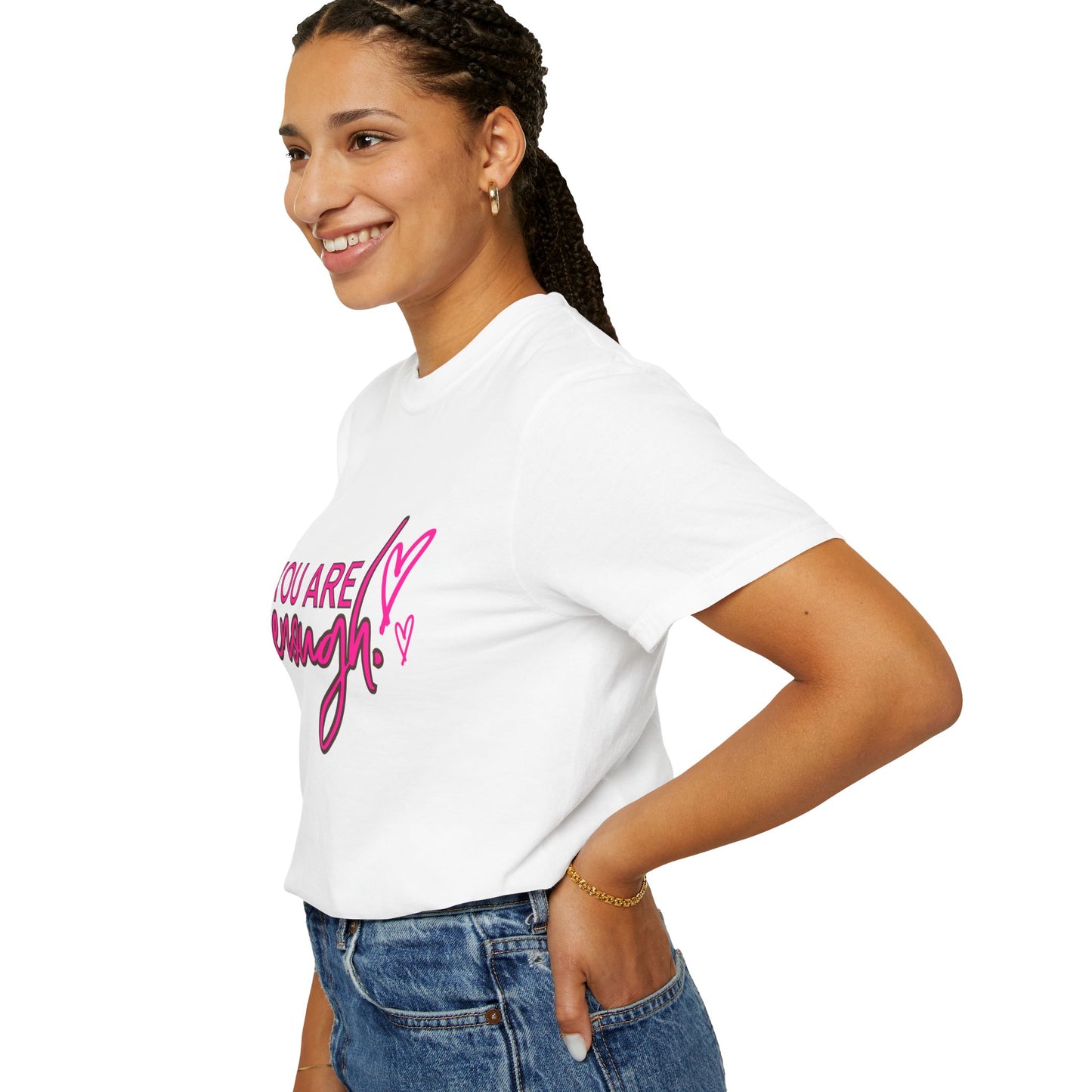 You Are Enough Unisex T-Shirt, Inspirational Tee, Self-Love Shirt, Gift for Her, Motivational Fashion