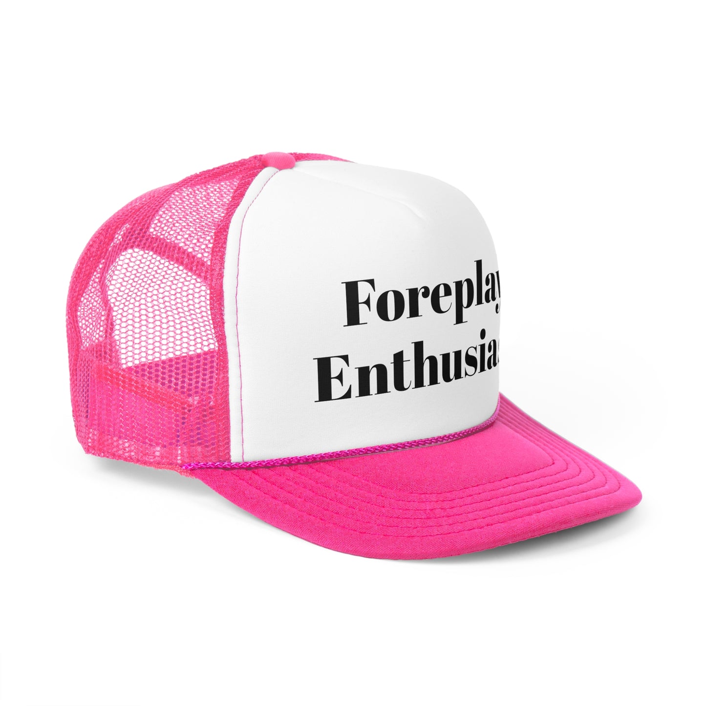 Playful Trucker Cap - "Foreplay Enthusiast" | Fun Gift, Casual Wear, Unique Hat, Party Accessory, Trendy Headwear