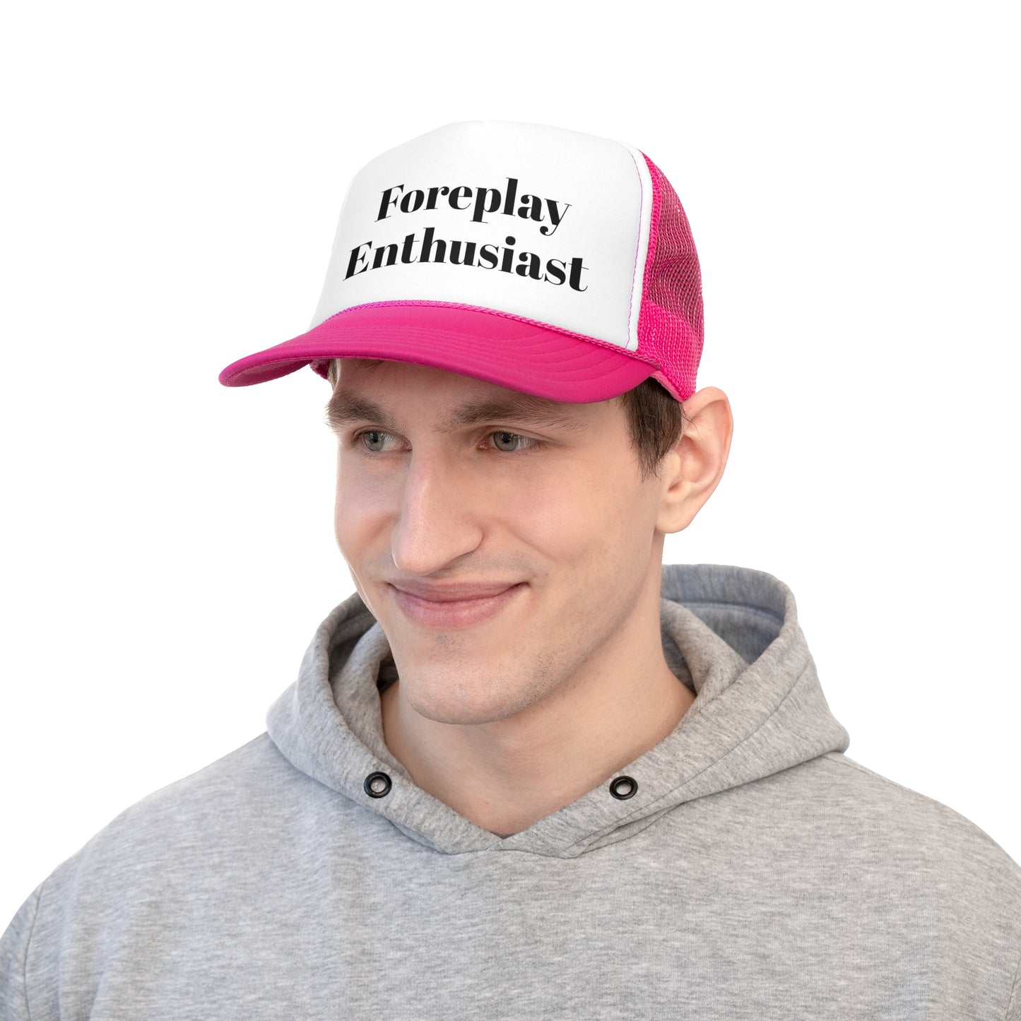 Playful Trucker Cap - "Foreplay Enthusiast" | Fun Gift, Casual Wear, Unique Hat, Party Accessory, Trendy Headwear
