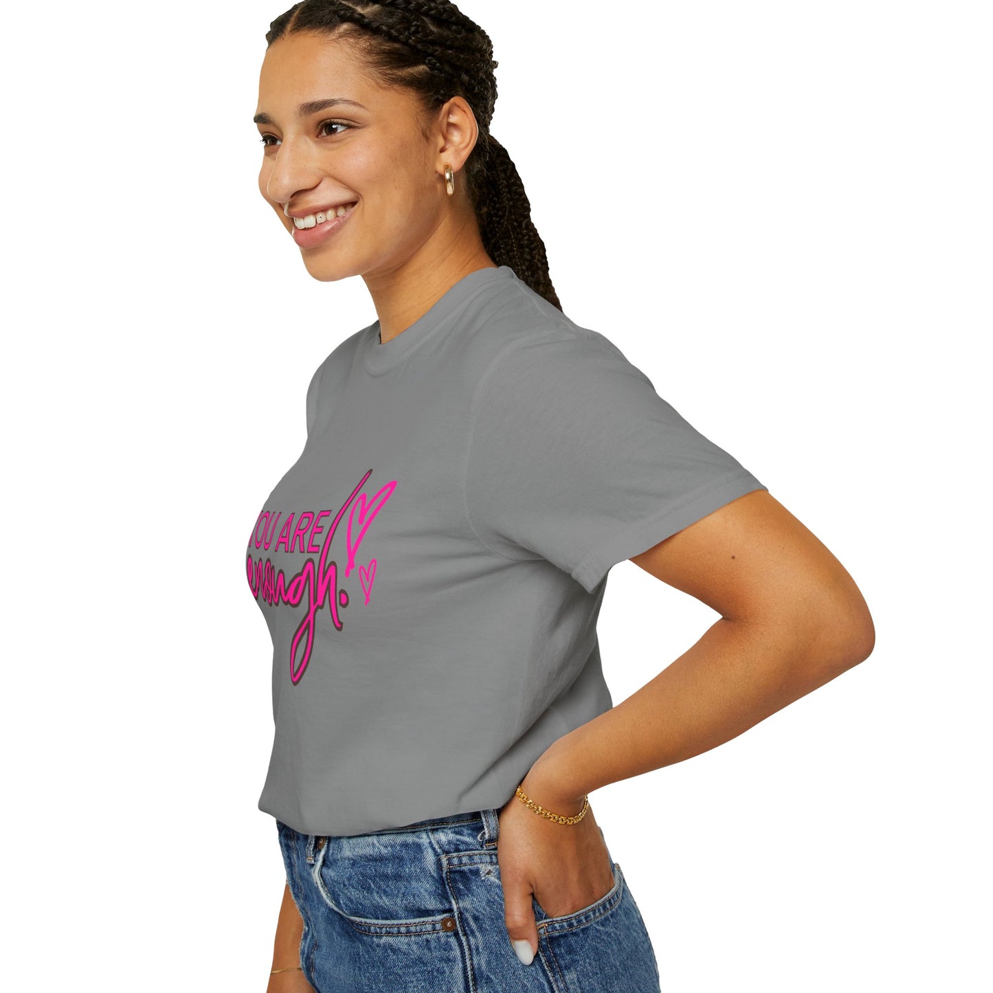 You Are Enough Unisex T-Shirt, Inspirational Tee, Self-Love Shirt, Gift for Her, Motivational Fashion