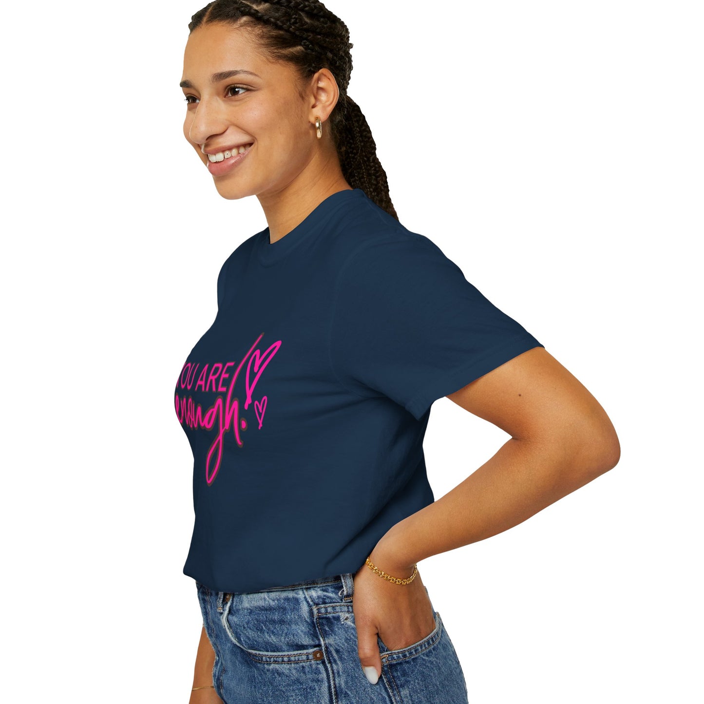 You Are Enough Unisex T-Shirt, Inspirational Tee, Self-Love Shirt, Gift for Her, Motivational Fashion