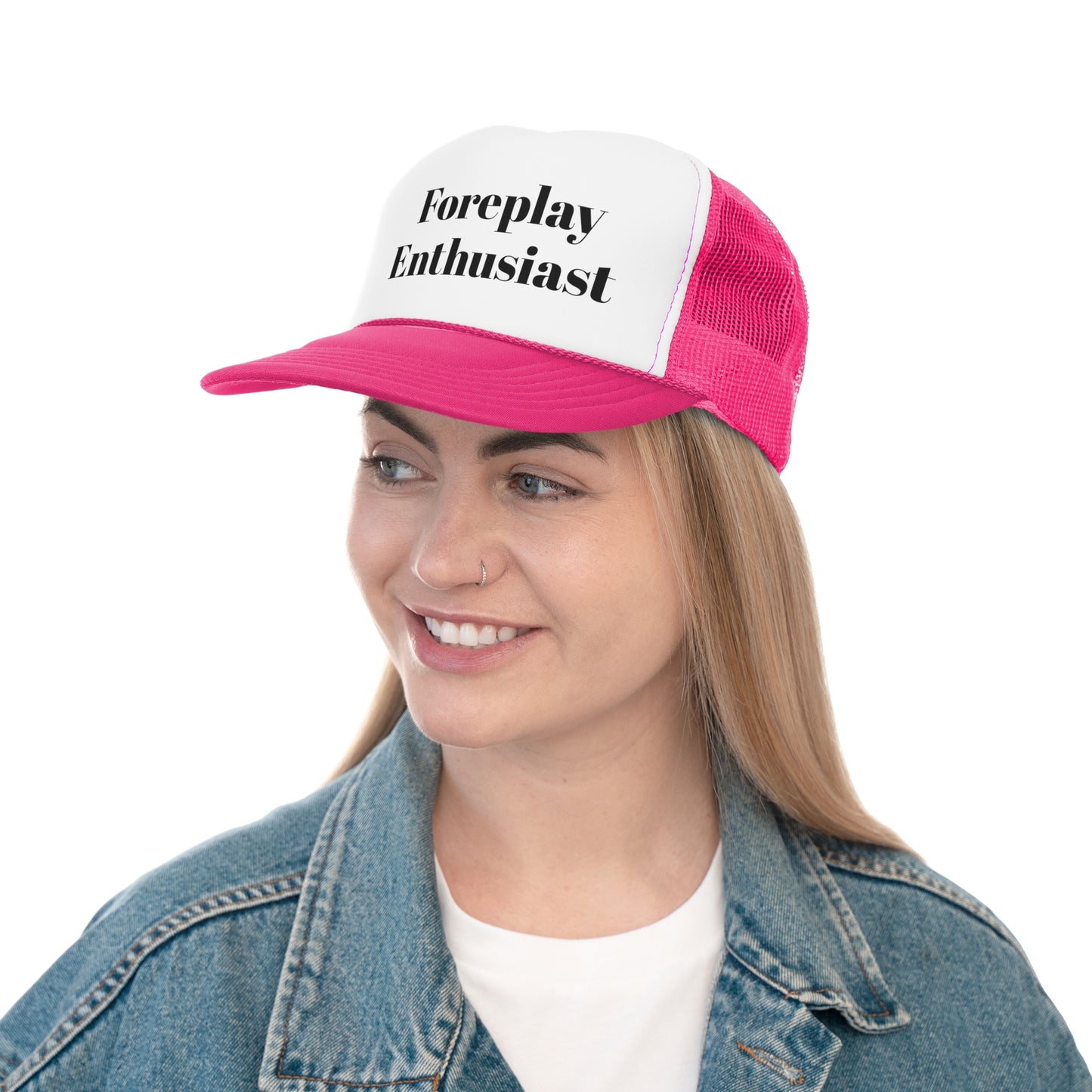 Playful Trucker Cap - "Foreplay Enthusiast" | Fun Gift, Casual Wear, Unique Hat, Party Accessory, Trendy Headwear