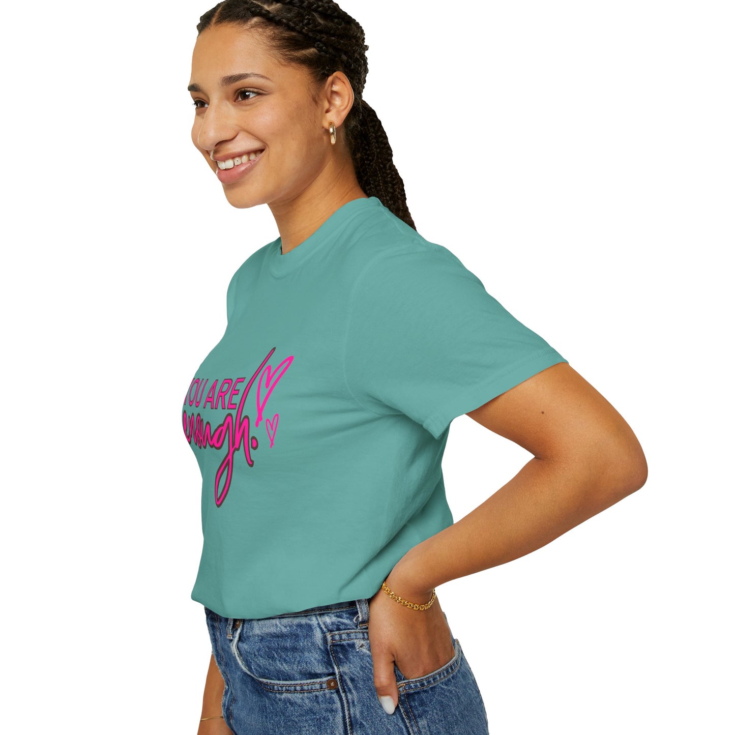 You Are Enough Unisex T-Shirt, Inspirational Tee, Self-Love Shirt, Gift for Her, Motivational Fashion