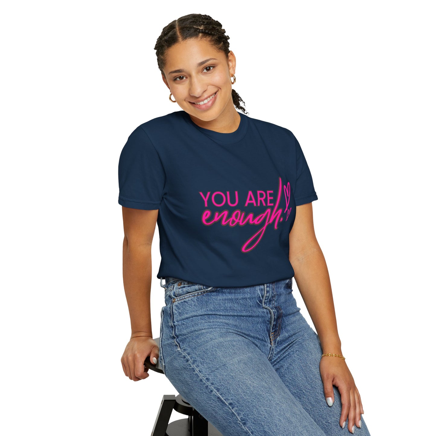 You Are Enough Unisex T-Shirt, Inspirational Tee, Self-Love Shirt, Gift for Her, Motivational Fashion