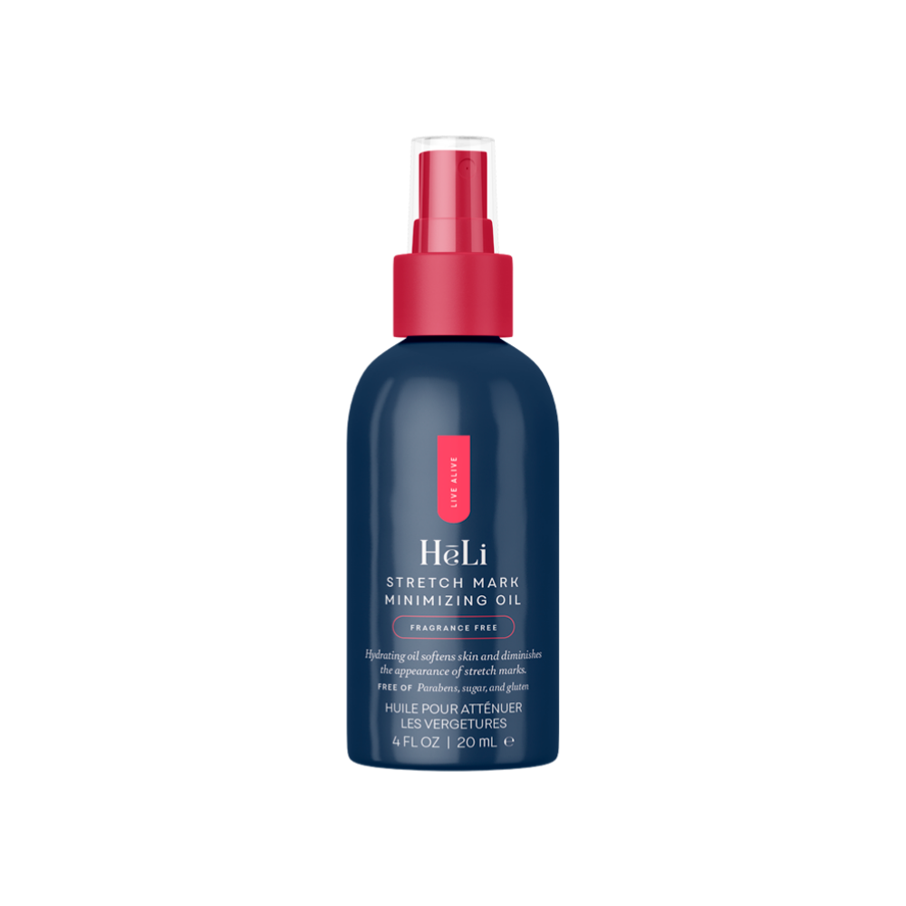 Heli Stretch Mark Minimizing Oil