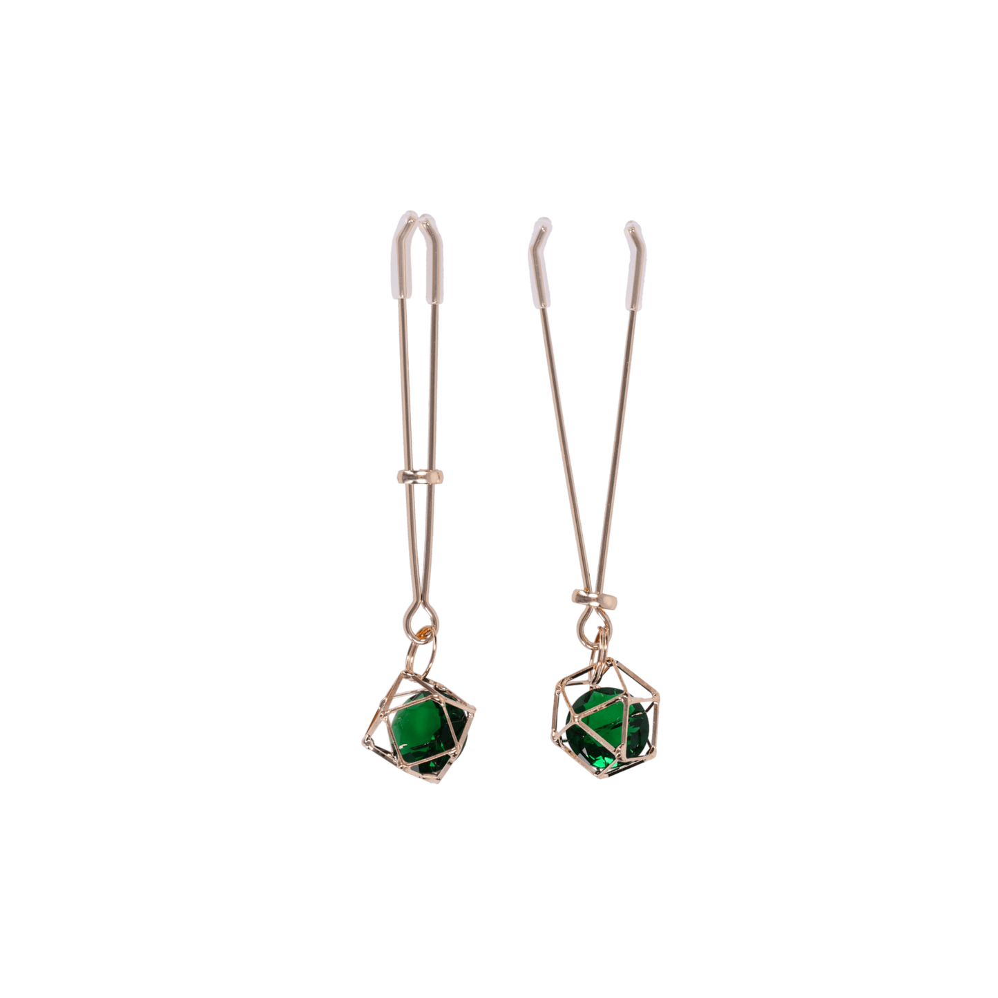 Indica Crystal Nipple Clips
