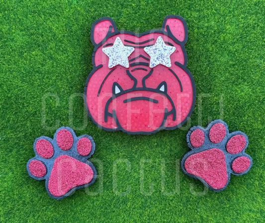 Bulldog Freshie and Vent Clip Set